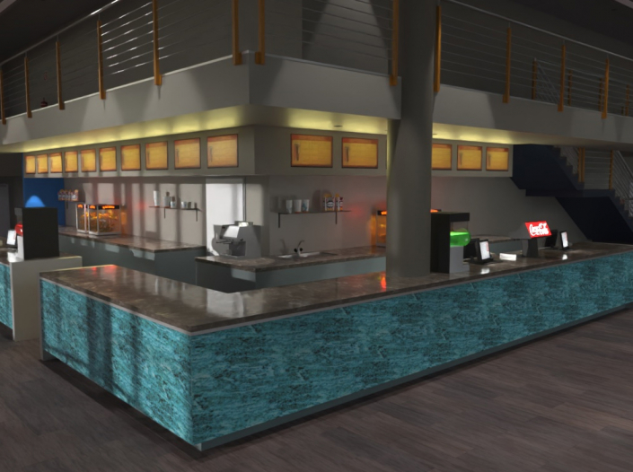 Cineworld Lünen: Umbau Foyer und Relaxzone