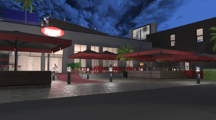 Cinema Design Eingangsbereich Cineplex Steinen